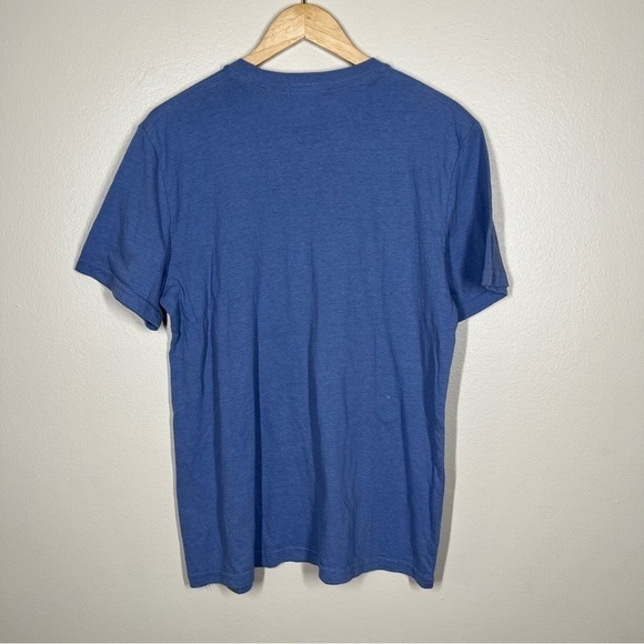 Tipsy Elves What’s Poppin’? Blue Graphic Tee Short Patriotic Fireworks Size Med - Picture 5 of 6